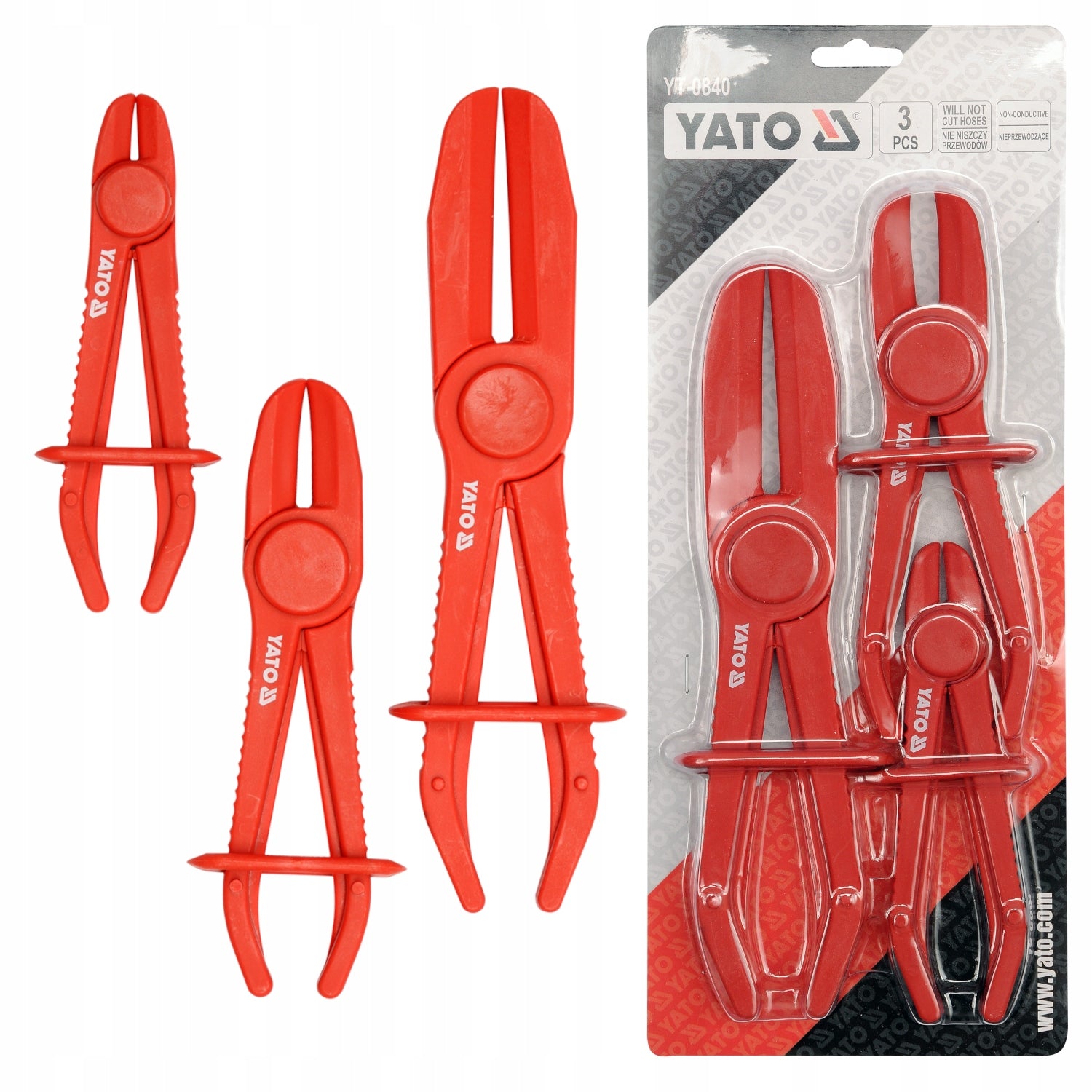 PLIERS HOSE CLAMPS WITH LIQUID YATO