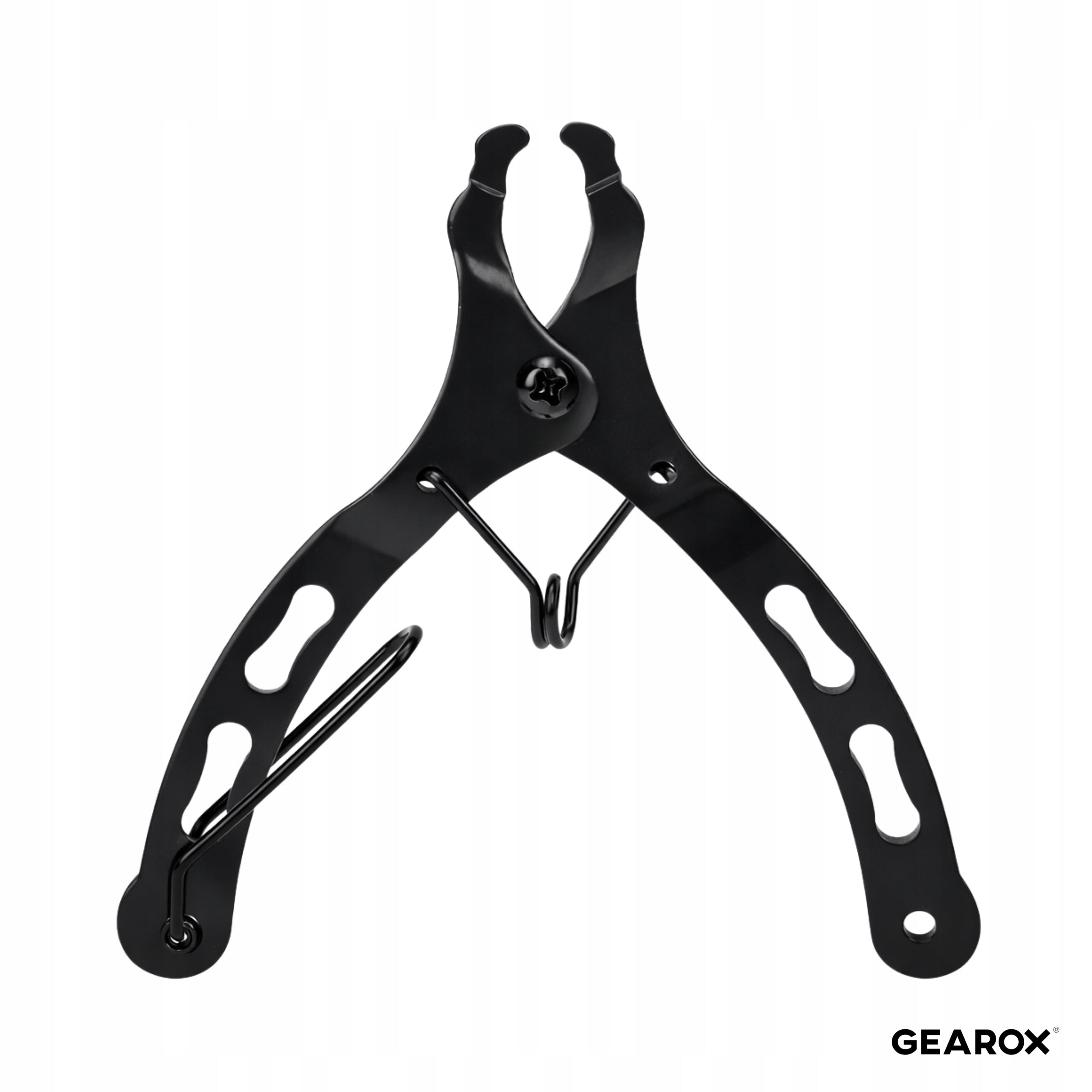 PLIERS KEY FOR CUFFING BICYCLE CHAIN UNFASTENING CLIPS SOLID STEEL Model Gearox SZCZYPCE SKUWANIA ROZPINANIA ŁAŃCUCHA