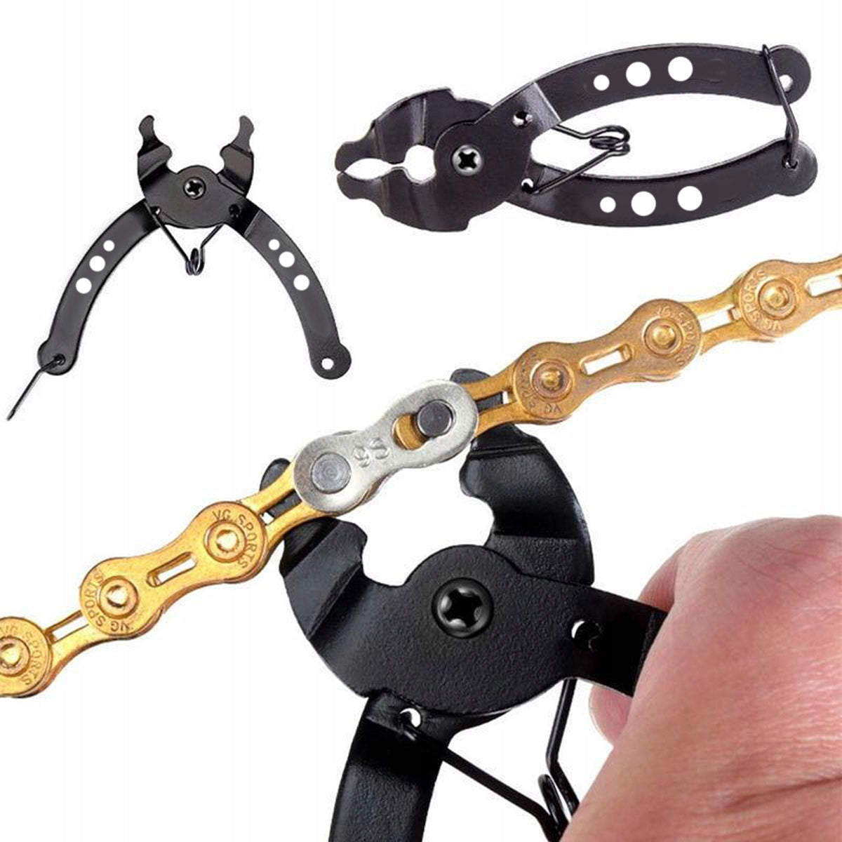 PLIERS KEY FOR UNCUFFING UNFASTENING CHAIN BICYCLE CLIPS