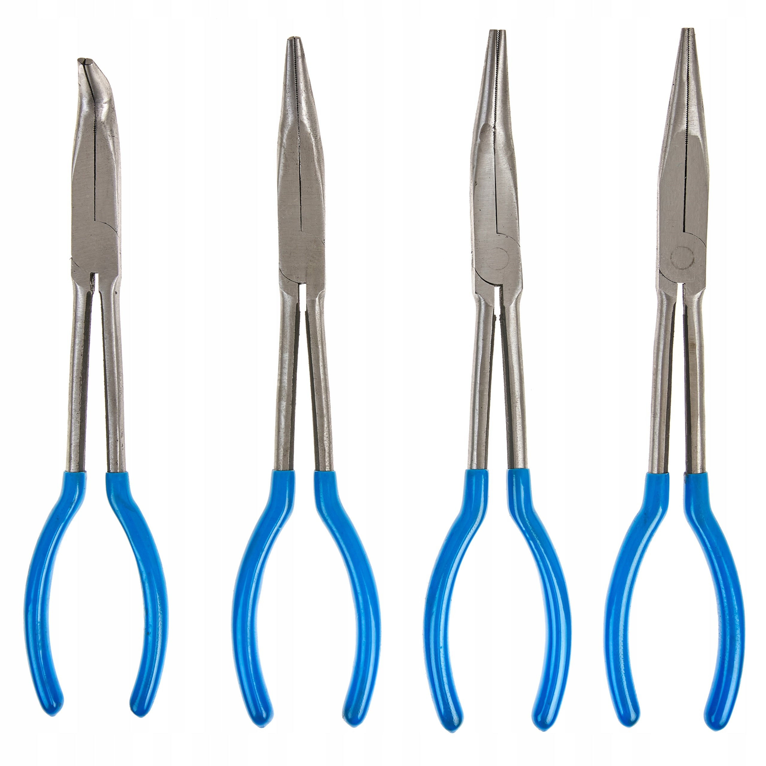 PLIERS LONG BENT STRAIGHT 280 MM SET OF 9 CASES Brand KB Global