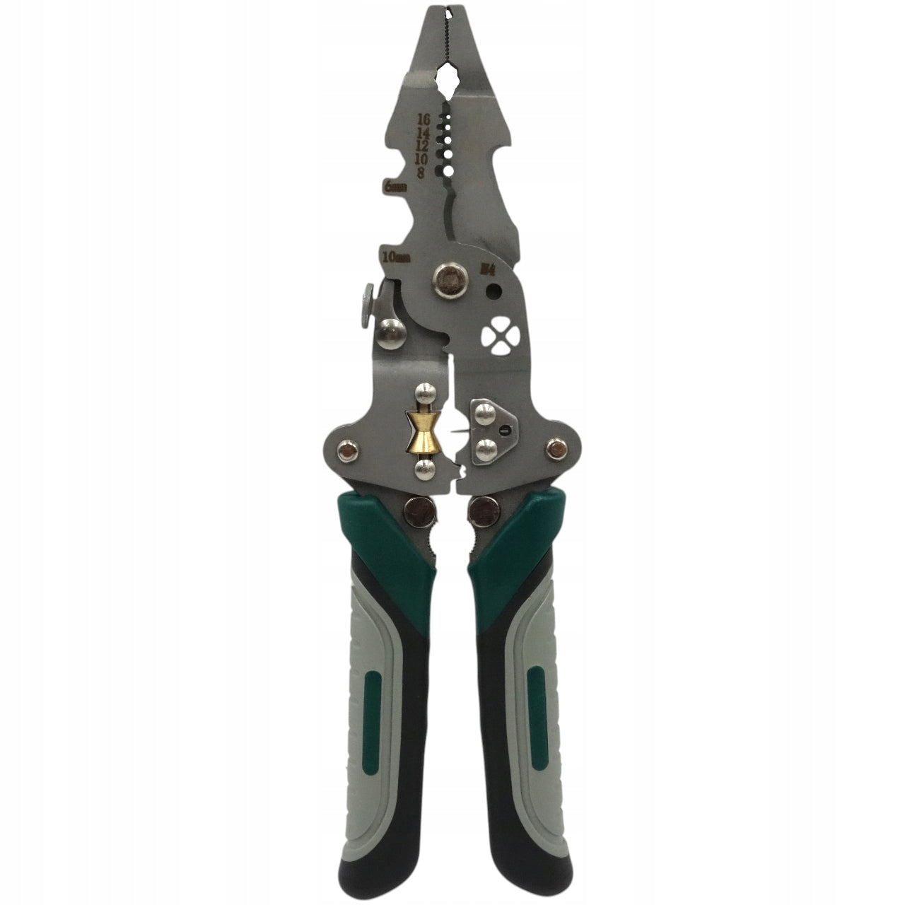 PLIERS UNIVERSAL FOLDING Insulation Puller Cutter Crimper 10in1 Brand no brand
