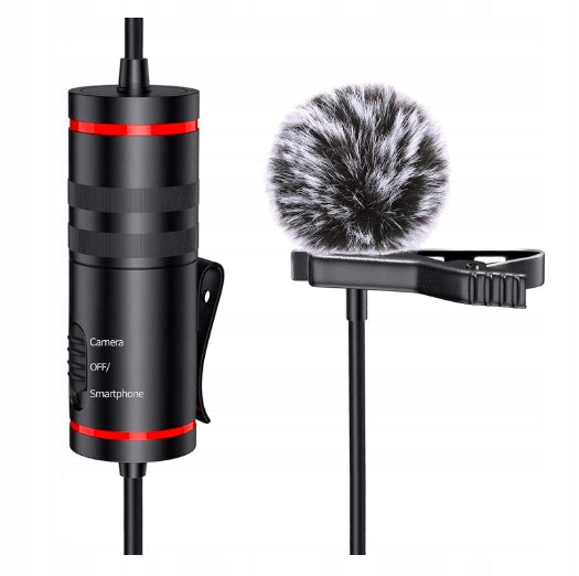PLOTURE Mini microphone KM-D1 studio recording 3,5/6,5mm