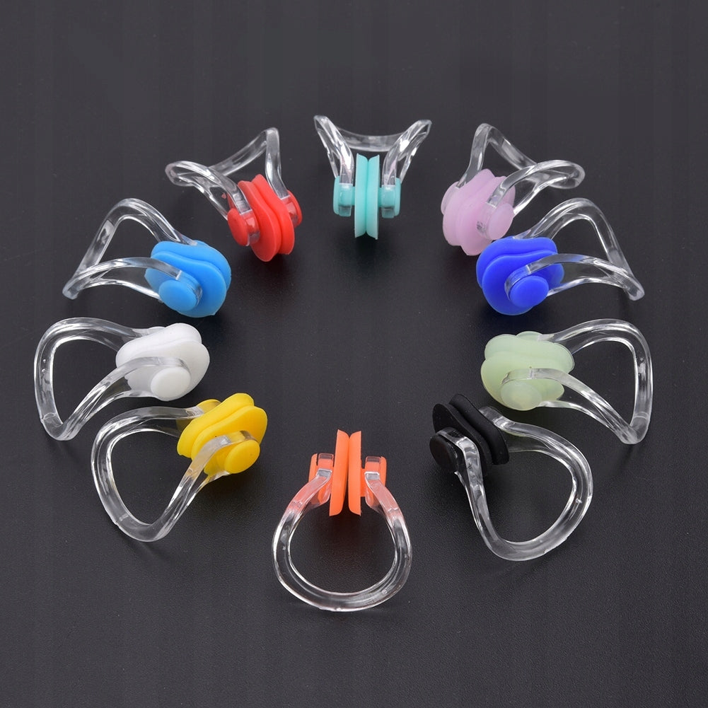PLUG NOSE CLIP FOR SWIMMING POOL UNISEX 10 COLORS 20 PIECES Brand no brand