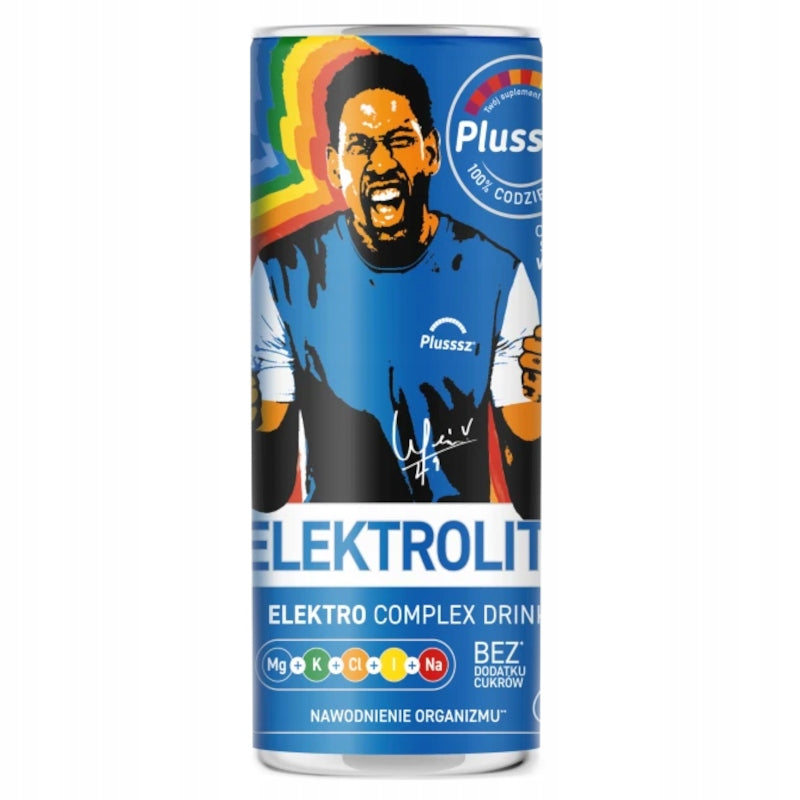 PLUSSSZ ELECTROLYTES DRINK Hydration Complex MAGNESIUM POTASSIUM SODIUM CHLORINE 250 ml