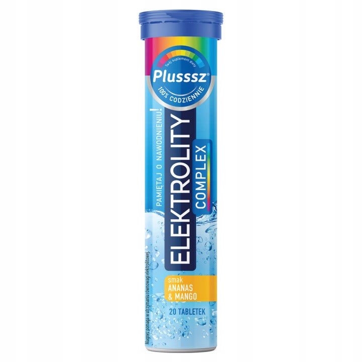 PLUSSSZ Elektrolity Complex sodium potassium magnesium 20pcs