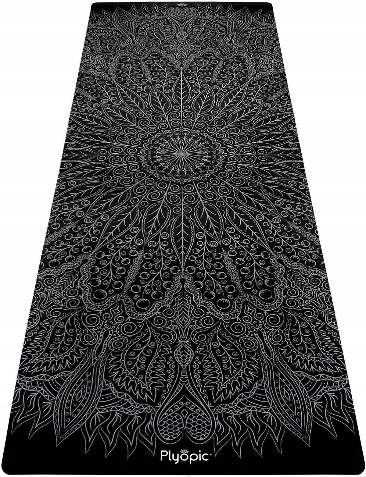 PLYOPIC Mandala Yoga Mat, Premium Exercise 6mm, 183x66cm