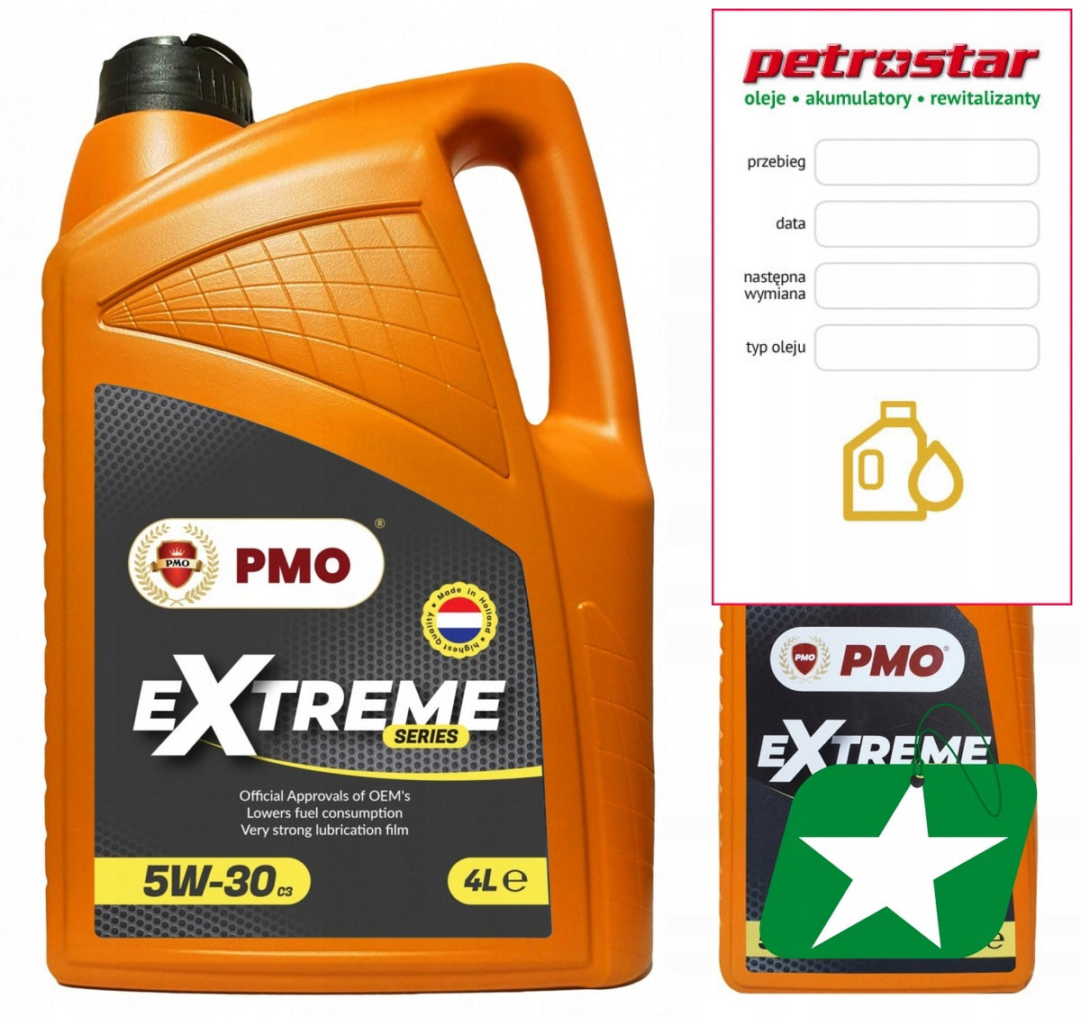 PMO EXTREME SERIES 5W30 C3 100% PAO 5L