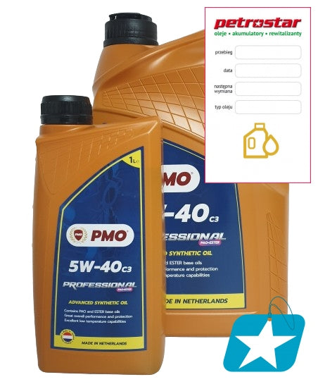 PMO PROFESSIONAL PAO+ESTER C3 5W40 5L