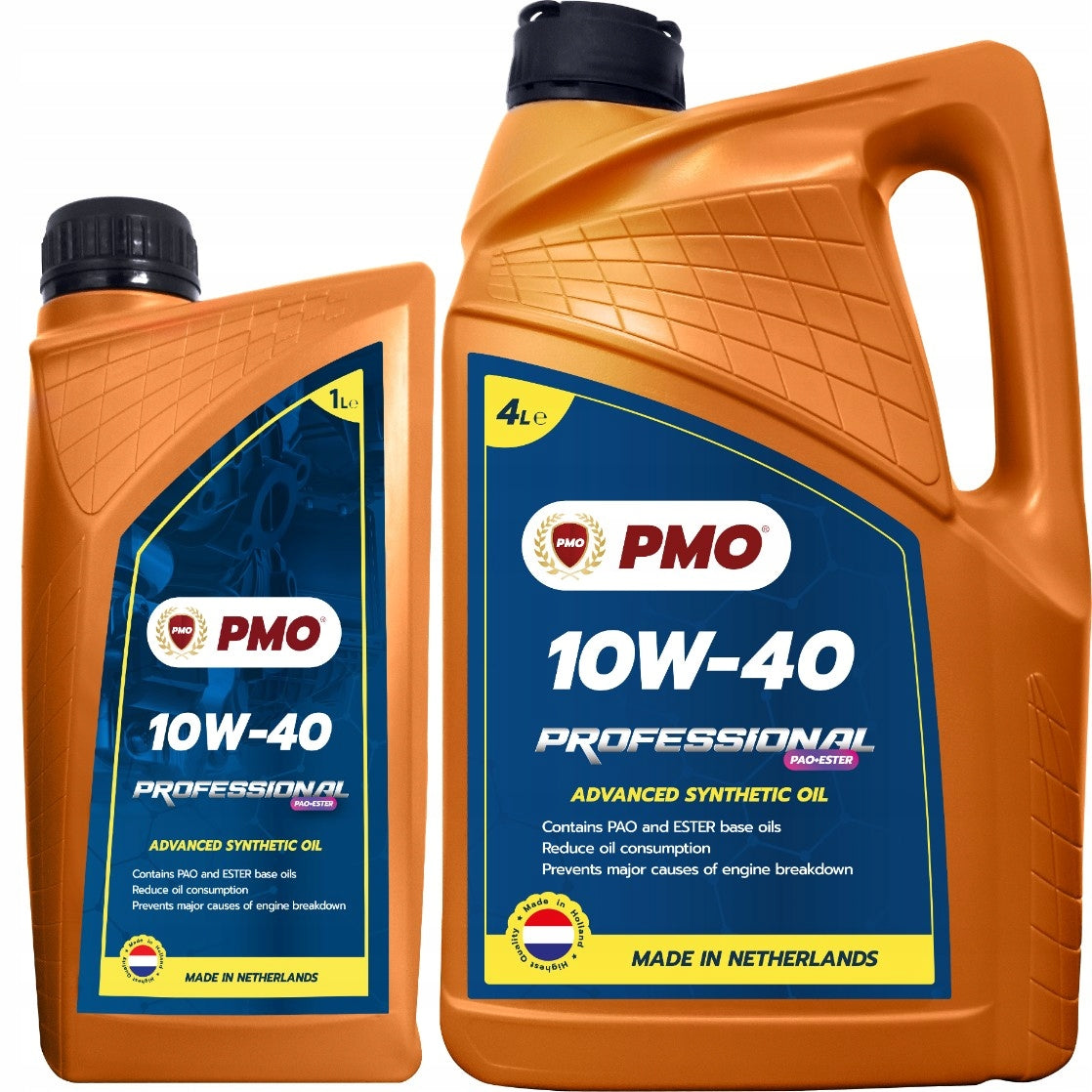 PMO PROFESSIONAL SERIES 10W40 PAO + ESTER Engine oil 5L (4L+1L)