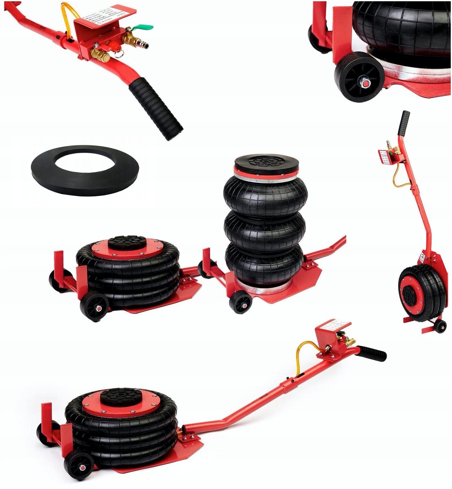 PNEUMATIC CUSHION LIFT 4 TONS SNOWMAN PLUS REINFORCED RUBBER