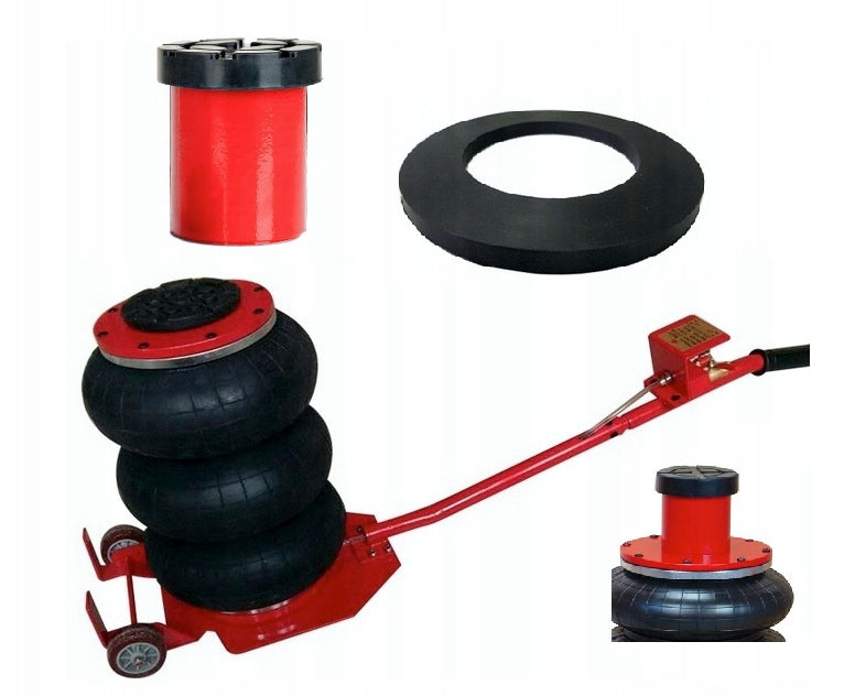 PNEUMATIC CUSHION LIFT 4T SNOWMAN + 2X ADAPTER UP RUBBER