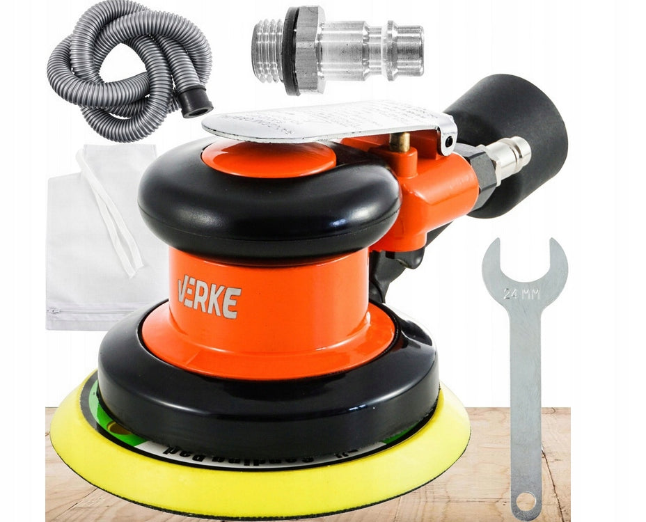 PNEUMATIC ECCENTRIC OSCILLATING GRINDER FOR METAL WOOD 125mm 5mm