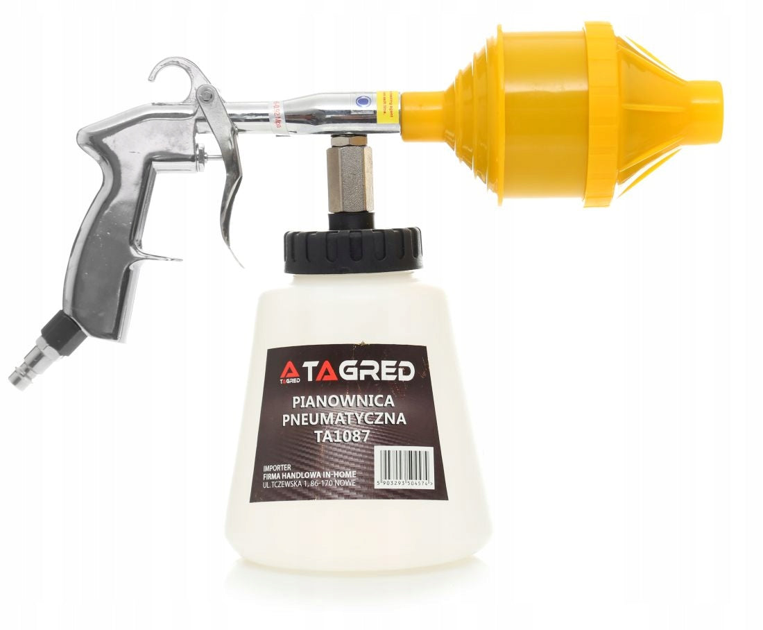 PNEUMATIC FOAMER 1L WASHING GUN FOR UPHOLSTERY WASHING + TIPS EAN (GTIN) 5903293504574