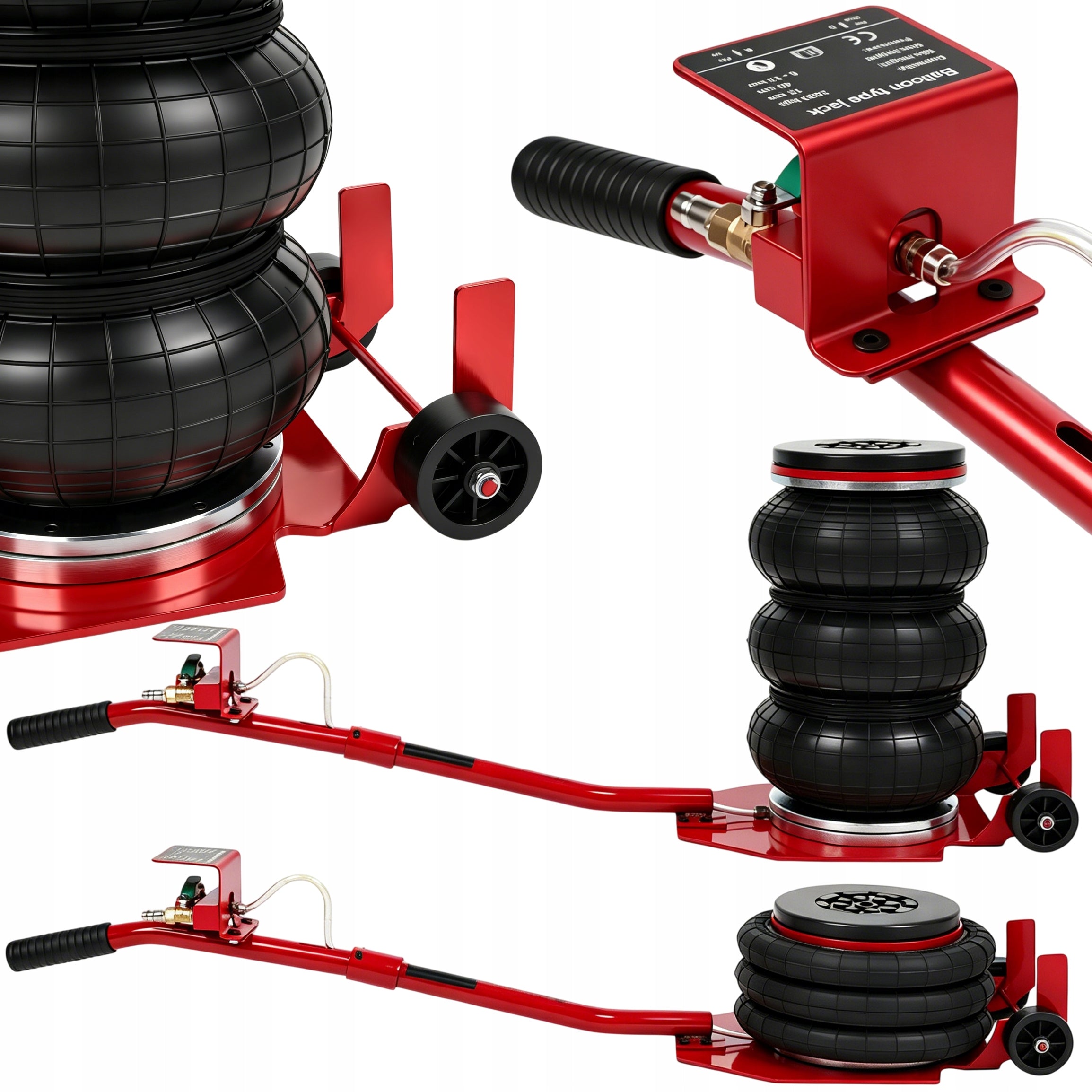 PNEUMATIC LIFT CAR SNOWMAN CUSHION 3.5T