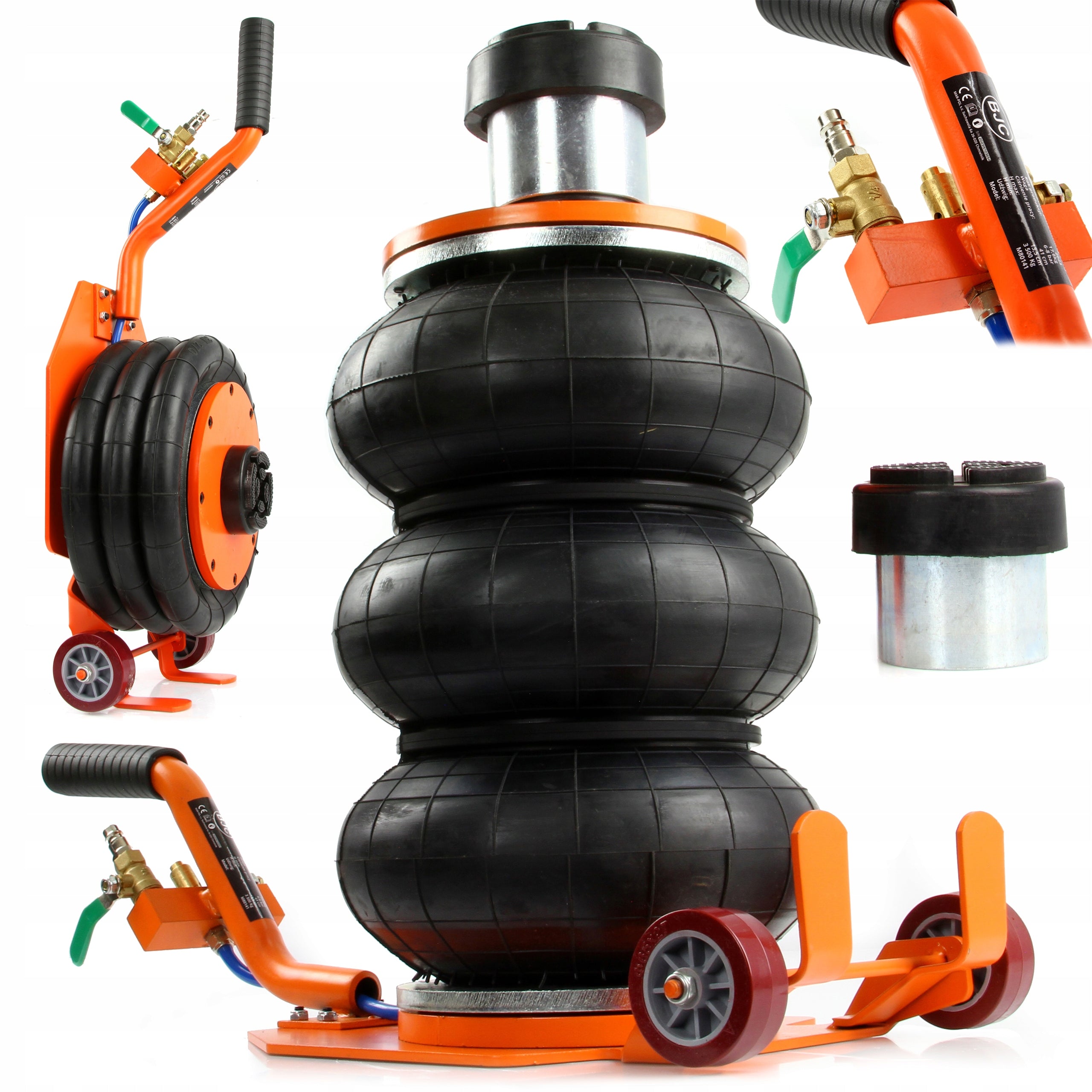 PNEUMATIC LIFT Car SNOWMAN CUSHION 3.5T frog BJC
