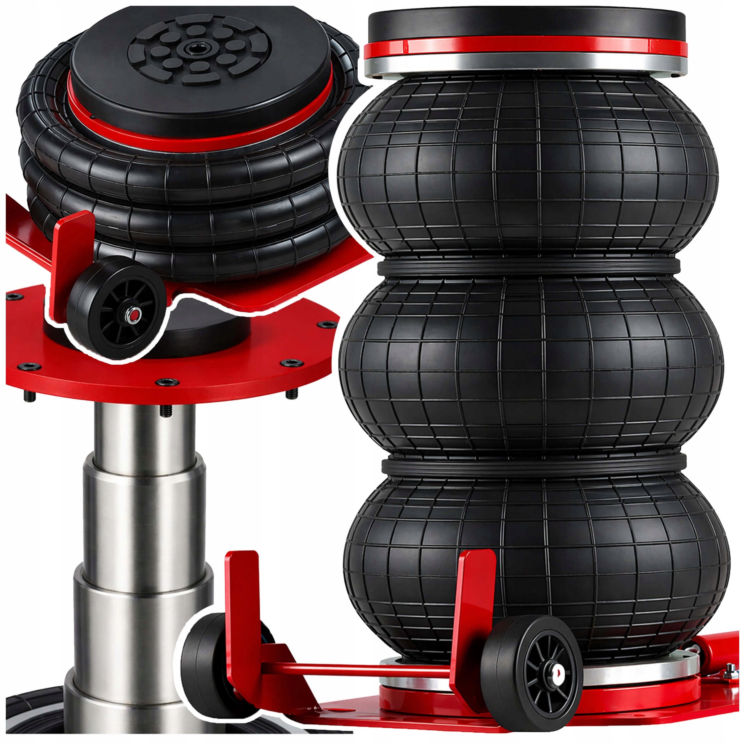PNEUMATIC LIFT SNOWMAN 3,5T CAR JACK 13-43 cm CUSHION