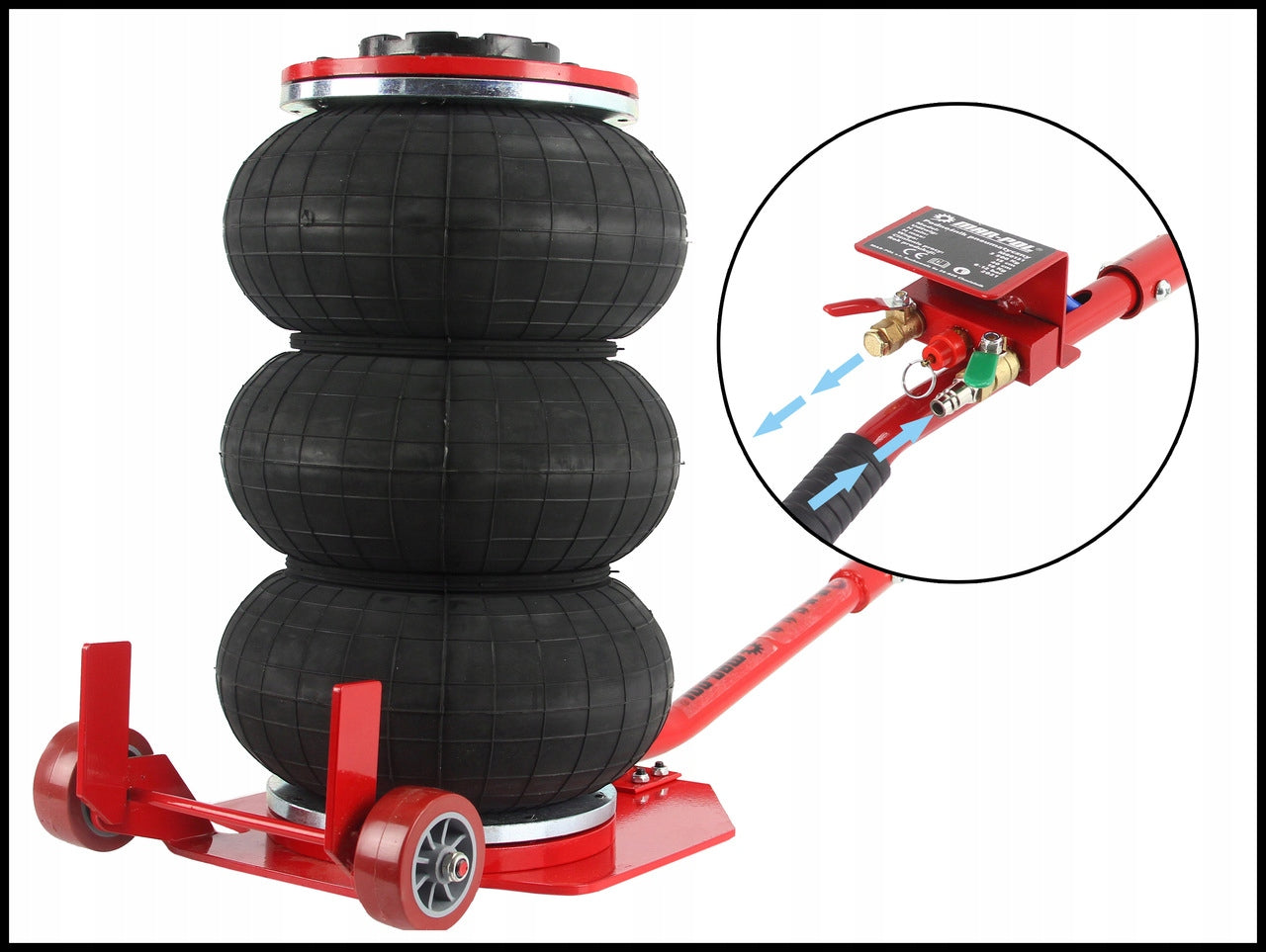 PNEUMATIC LIFT SNOWMAN CUSHION FROG 3,5T RUBBER Brand no brand