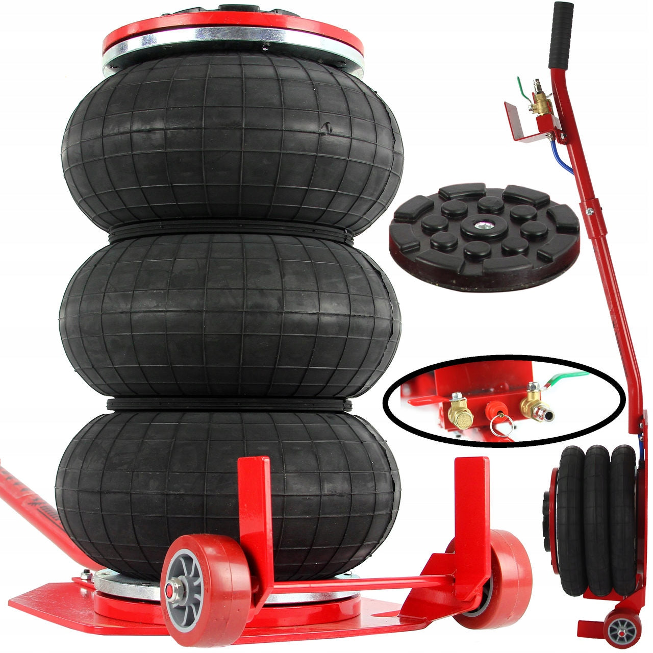 PNEUMATIC LIFT SNOWMAN CUSHION FROG 3,5T RUBBER Manufacturer code PNEUMATYCZNY