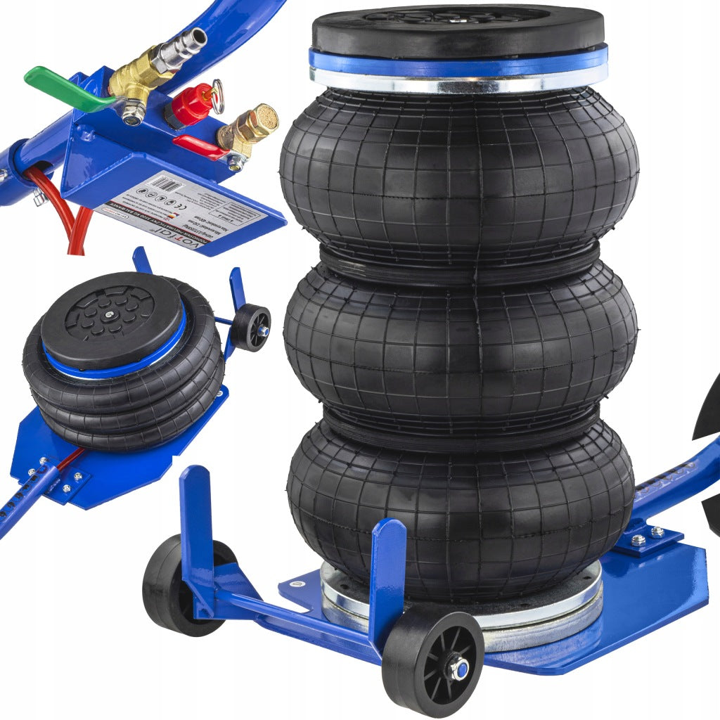 PNEUMATIC LIFT SNOWMAN PILLOW CAR JACK 3500Kg +RUBBER