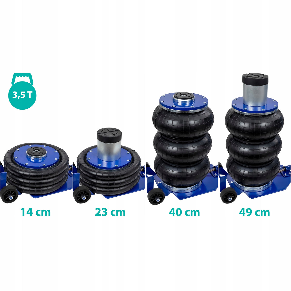 PNEUMATIC LIFT WITH EXTENSION 3500KG SNOWMAN 3.5T FR7087 Manufacturer code FR7087