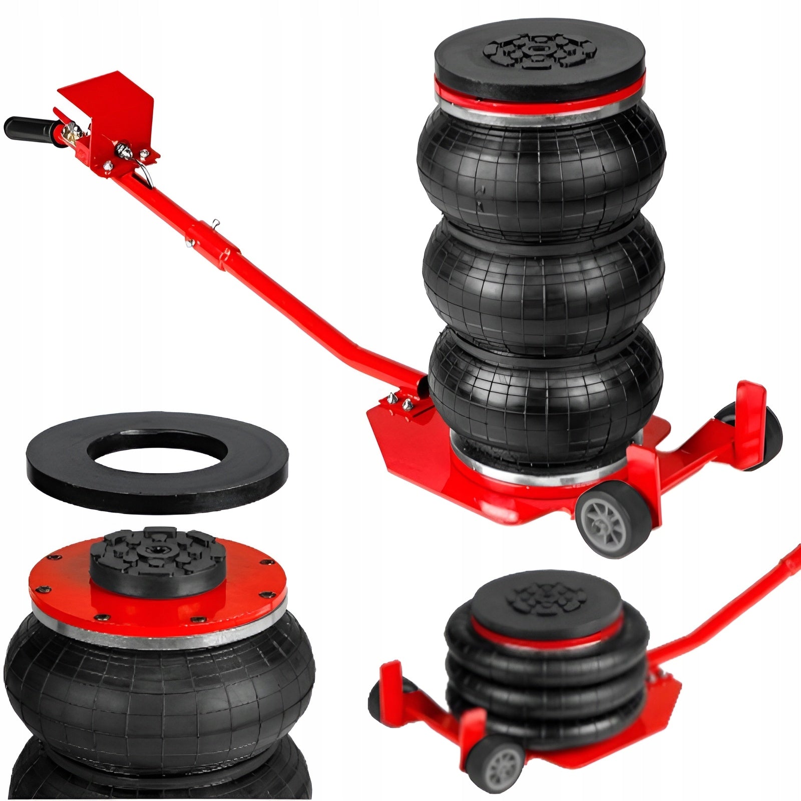PNEUMATIC SNOWMAN CUSHION LIFT 3.5T LARGE RUBBER LEO LE076 Manufacturer code LE076