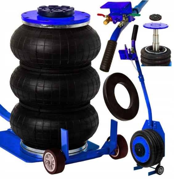 PNEUMATIC SNOWMAN LIFTER 3,5 T RUBBER 3500KG VORFAL
