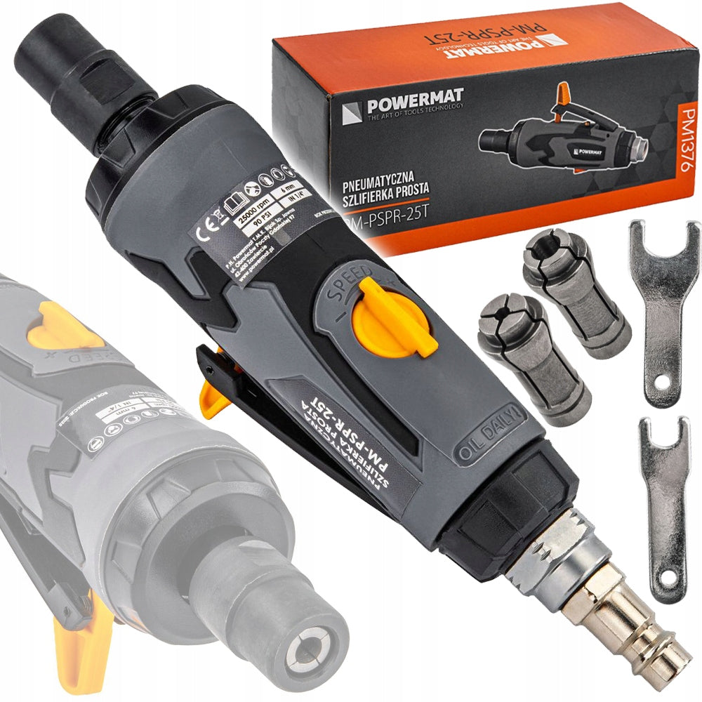 PNEUMATIC STRAIGHT SHANK GRINDER HANDY 25 000 RPM 6,3BAR