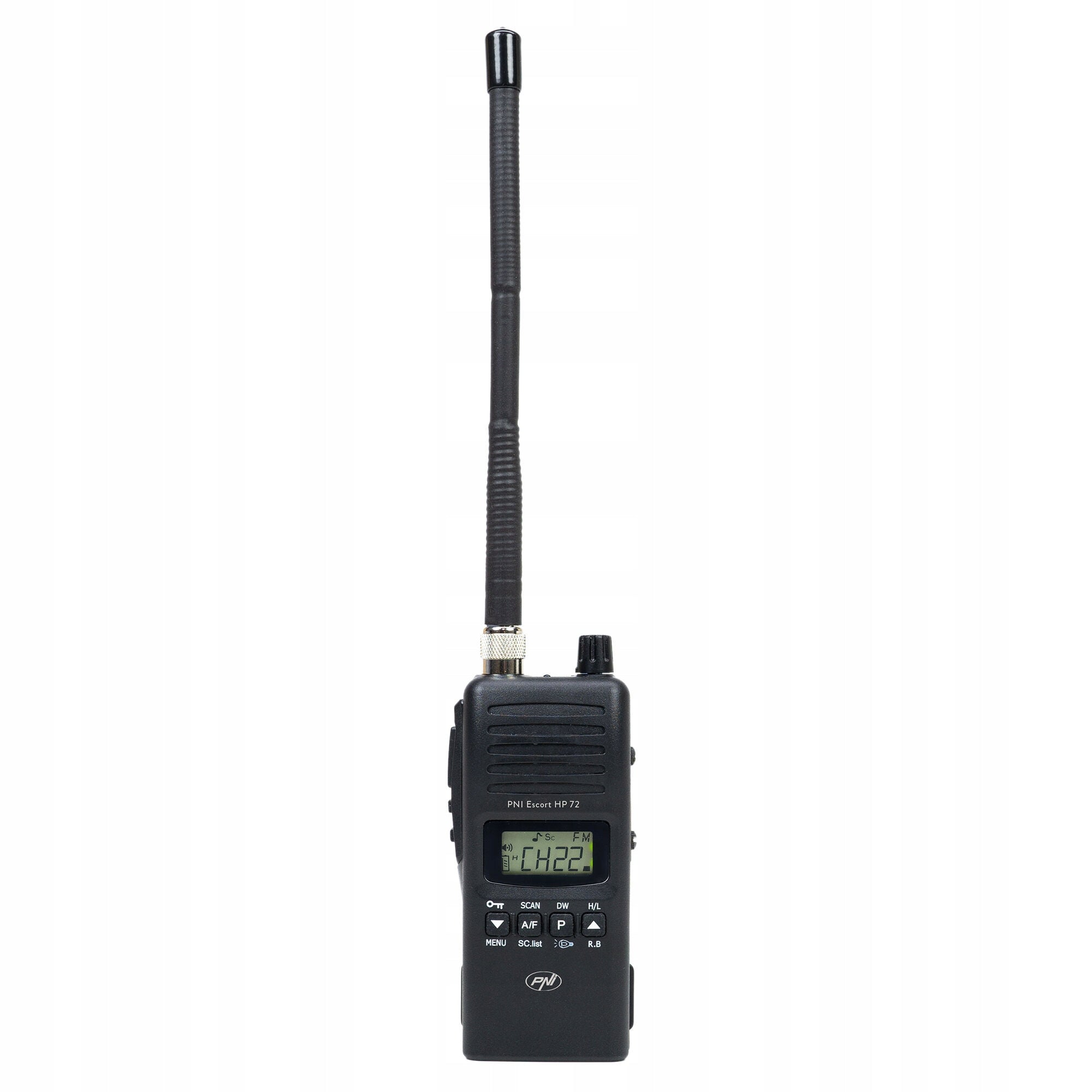 Tragbarer CB-Funksender HP 72 PNI Escort, 4 W 