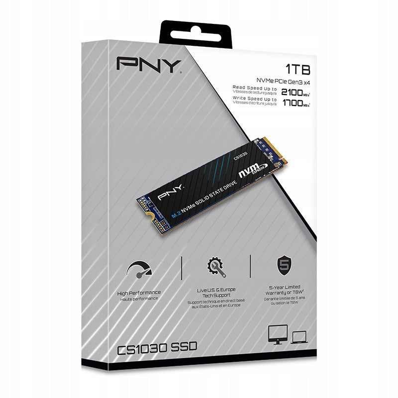 PNY CS1030 M.2 NVMe 1TB SSD Manufacturer code 751492641638