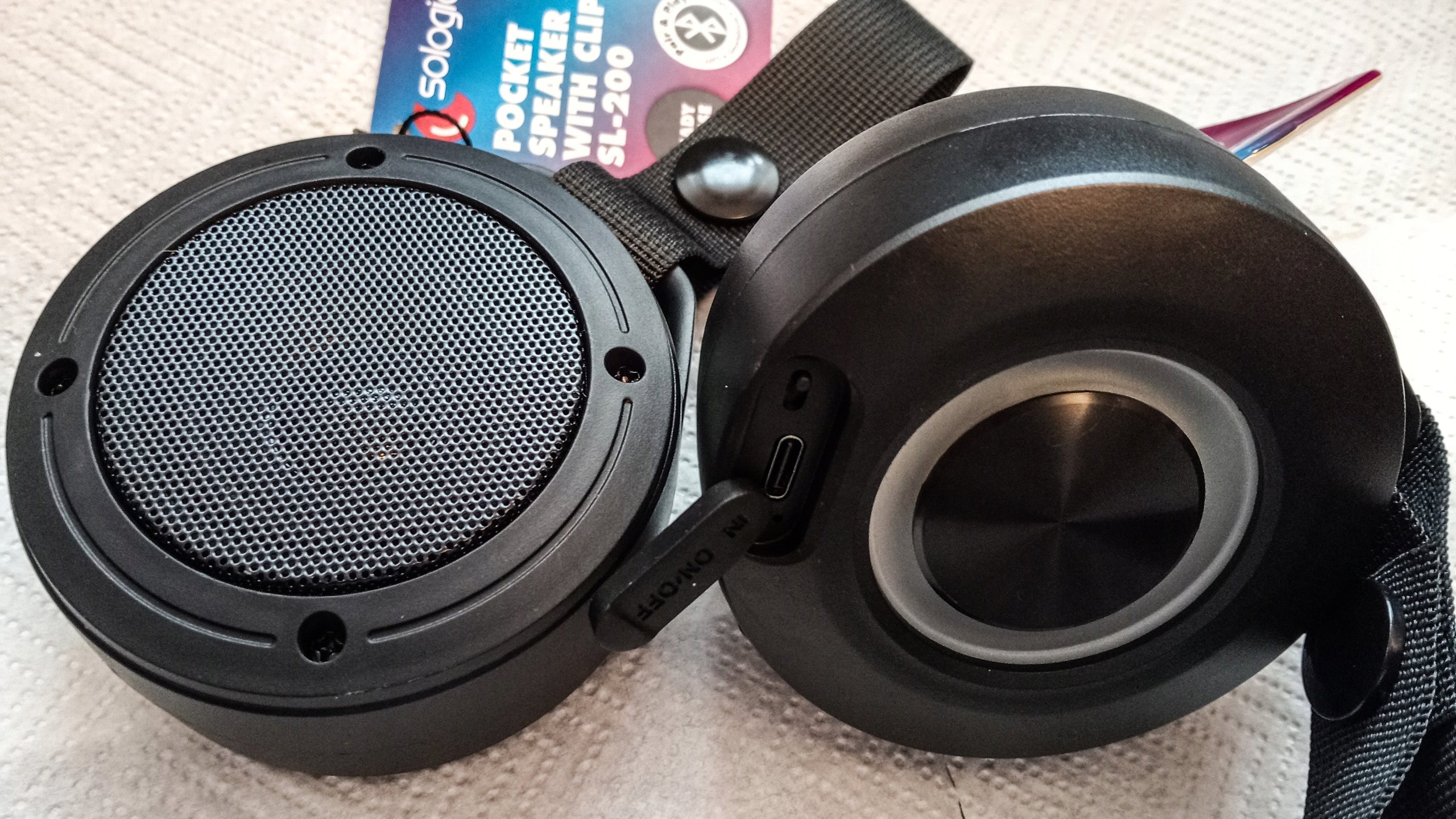 POCKET SPEAKER BLUETOOTH SOLOGIC SL-200 Manufacturer code SL-200