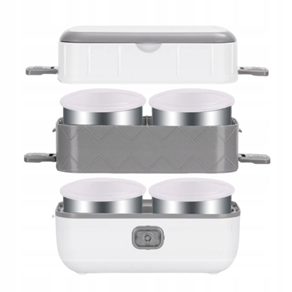 PODGRZEWANA LUNCHBOX ELEKTRYCZNA 2-WARSTWOWA 2L Z IZOLACJĄ 200W UK