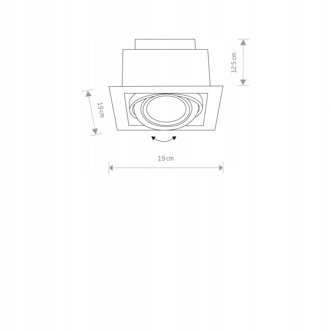 Nowodvorski Lighting įmontuojamas šviestuvas Downlight