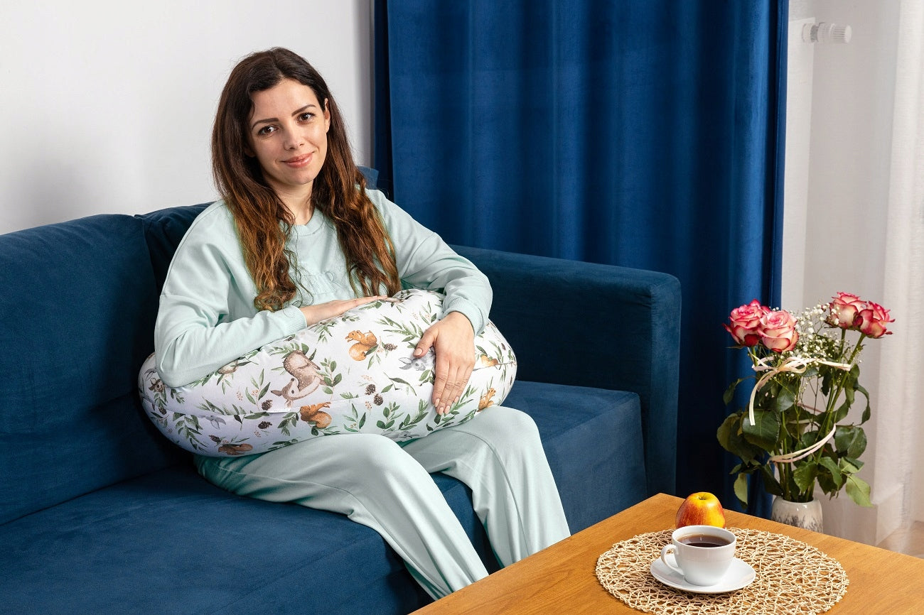 Kissen für schwangere und stillende Mütter Babymam, 160x75 cm 