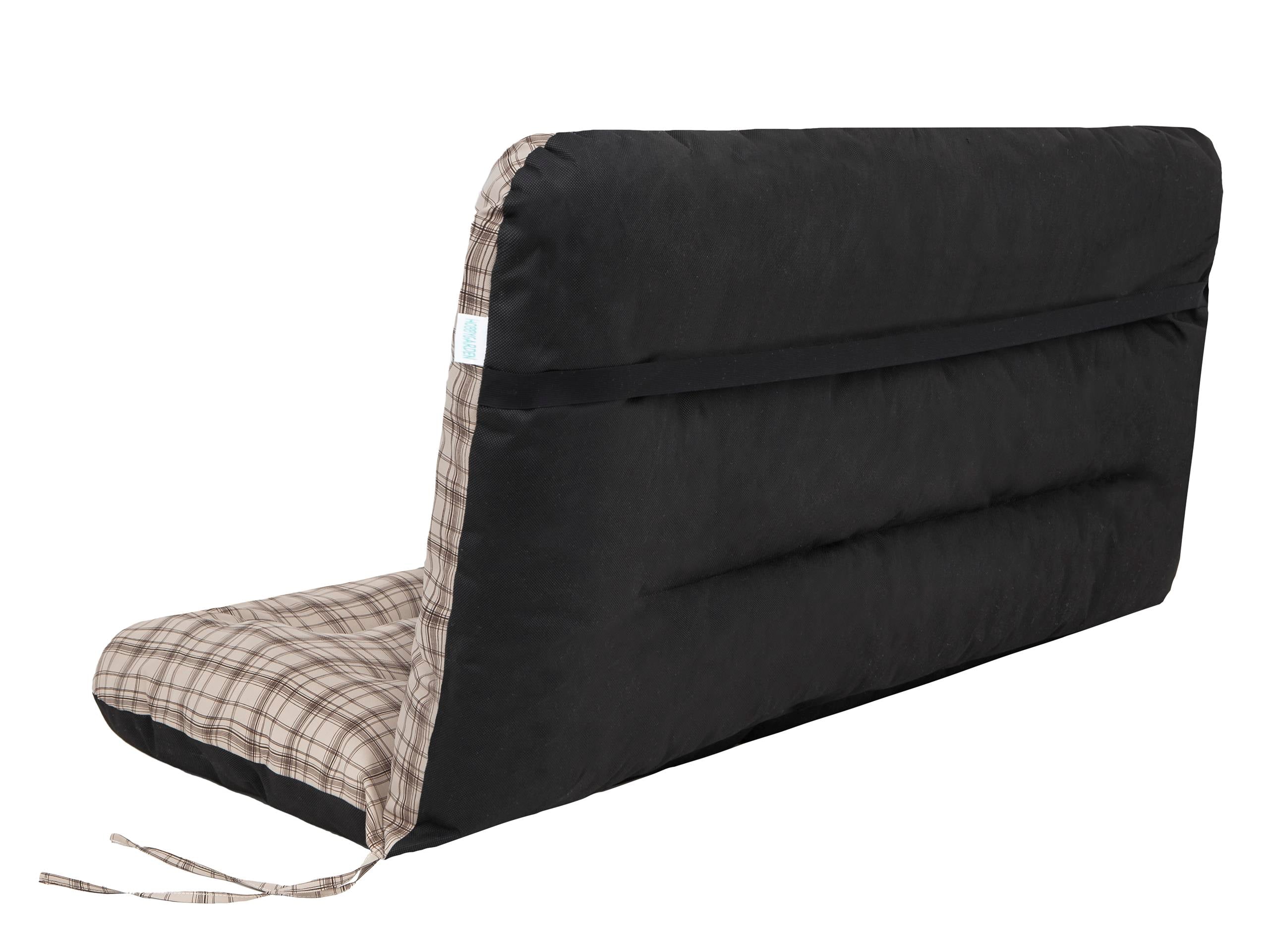 FARBE ÄNDERN (beige im Namen/rot mit Streifen in der Beschreibung) - Kissen für Schaukel Hobbygarden Ania 120cm, beige 