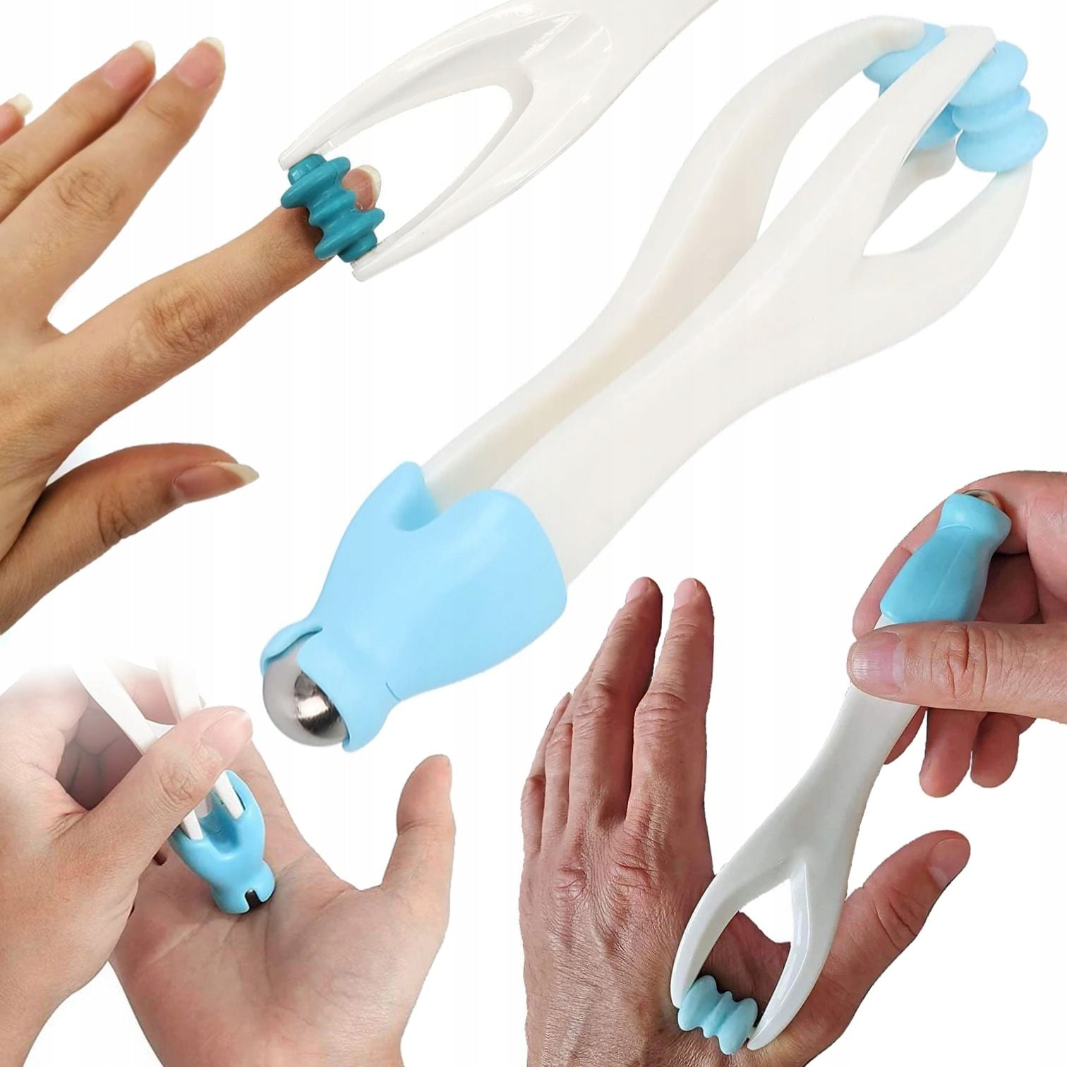 POINT MASSAGER FOR HAND MASSAGE JOINTS ROLLER FINGER ROLLER MIX