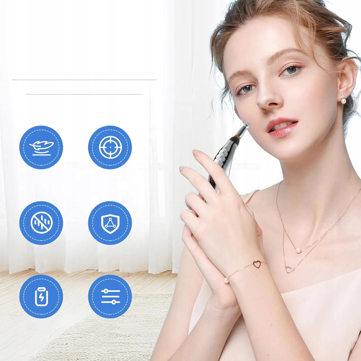 POINT MASSAGER WITH ELECTRIC THERAPY - ACUPUNCTURE PEN Packaging status original