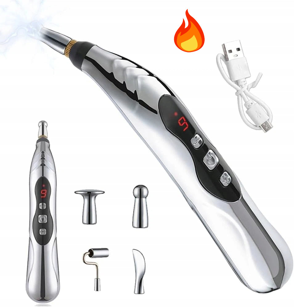 POINT MASSAGER WITH ELECTRIC THERAPY - ACUPUNCTURE PEN