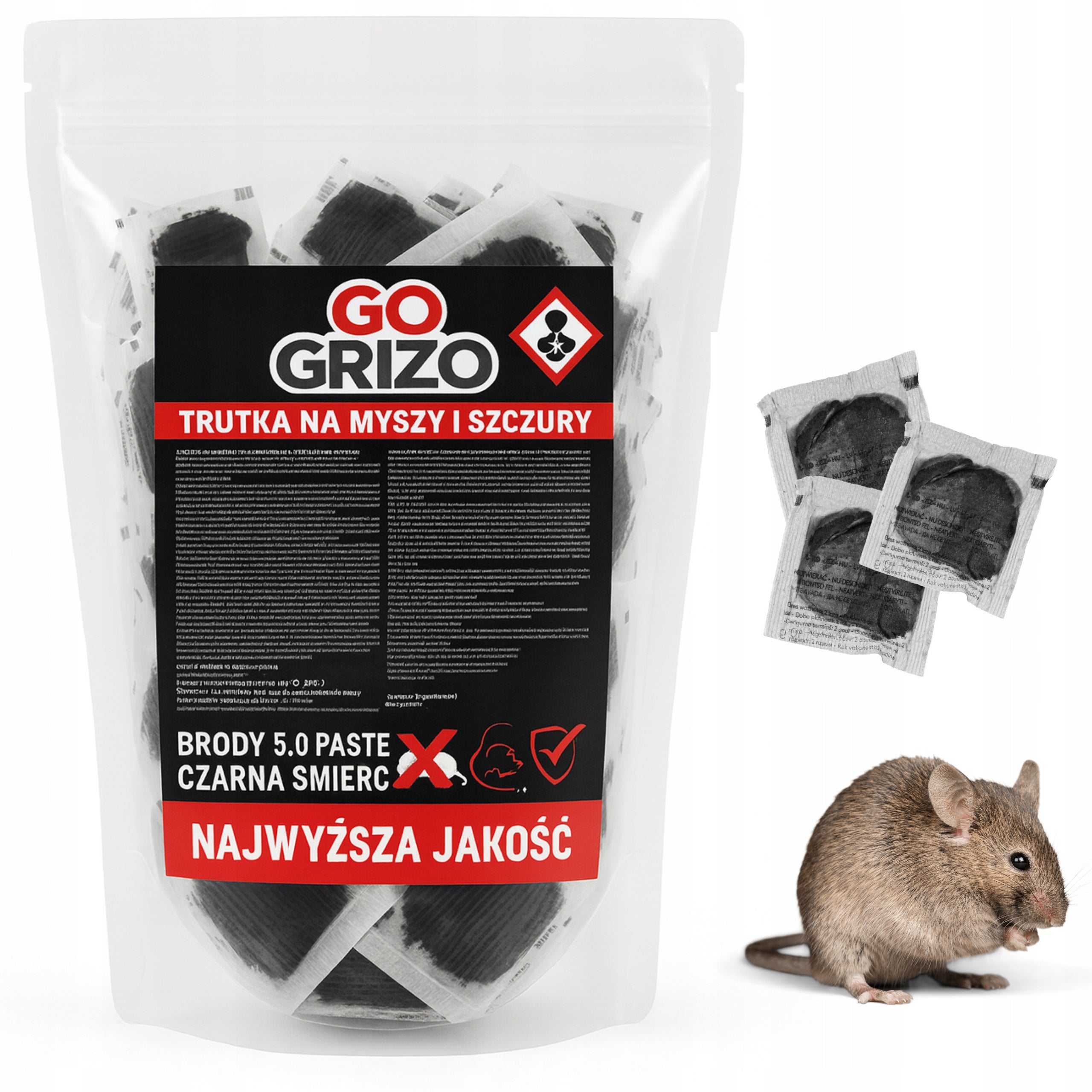 POISON FOR RAT MICE RODENTS STRONGEST BLACK PASTE KILLER