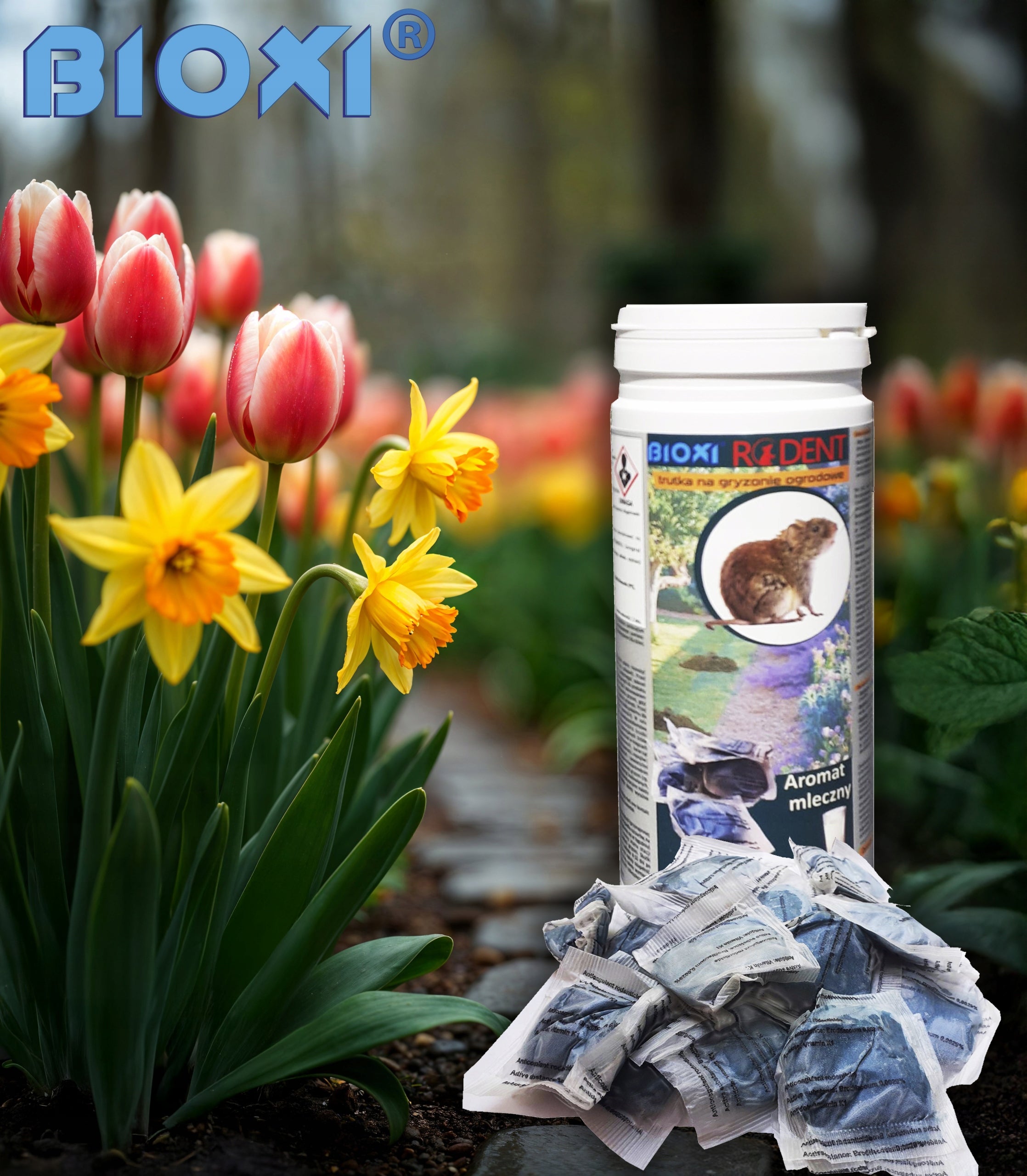 POISON MICE RATS MOLES VOLES PESTS GARDEN GRUBS PASTE Manufacturer code BIOXI RODENT NA SZKODNIKI OGRODOWE PASTA
