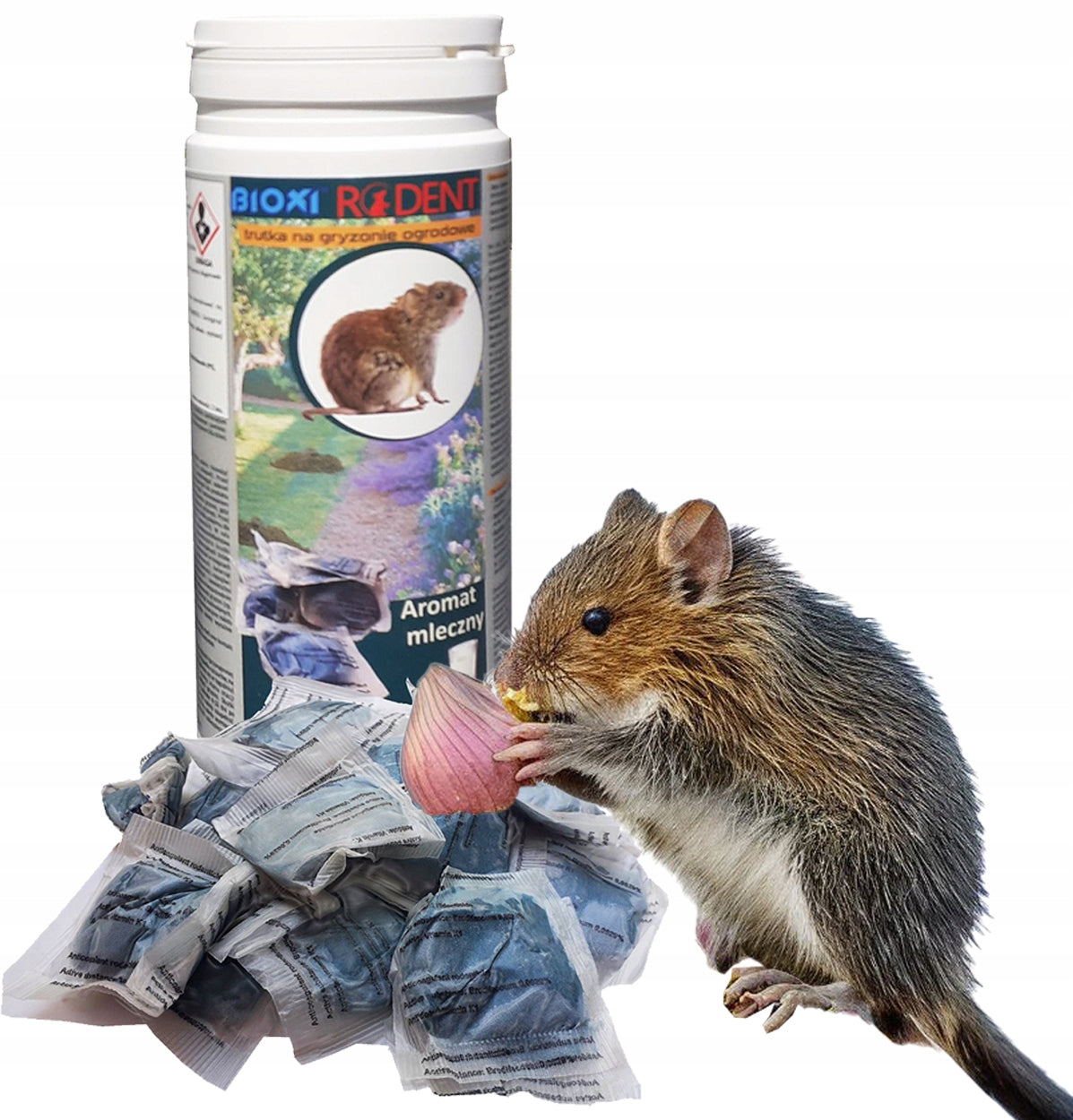 POISON MICE RATS MOLES VOLES PESTS GARDEN GRUBS PASTE