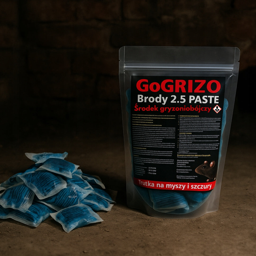 POISON REMEDY FOR RAT MICE RODENTS PASTE SACHETS 1KG STRONG EAN (GTIN) 5907182252782