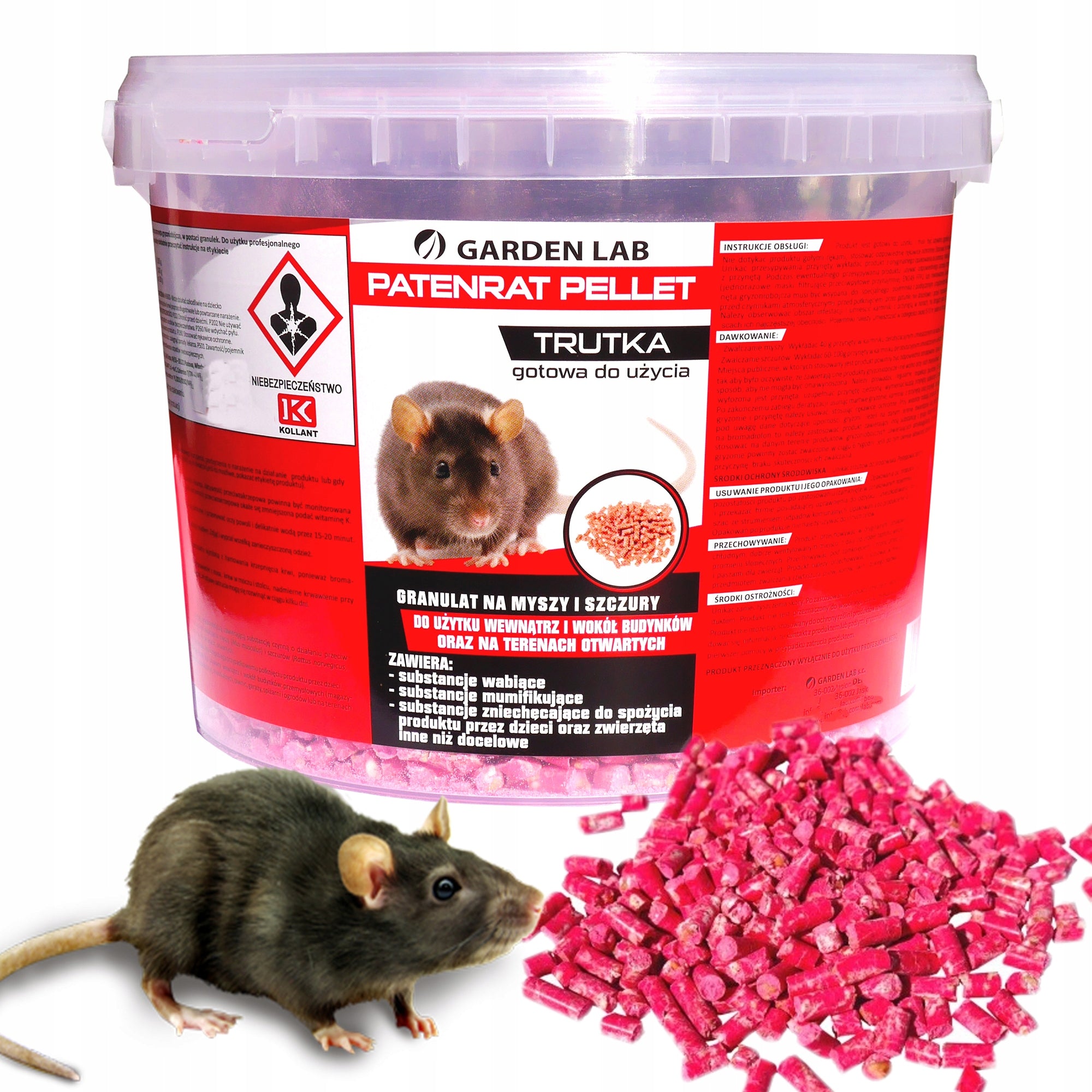 POISONED GRAIN STRONG POISON FOR MICE RATS RODENTS ATTRACTS MUMMIFYING 1KG