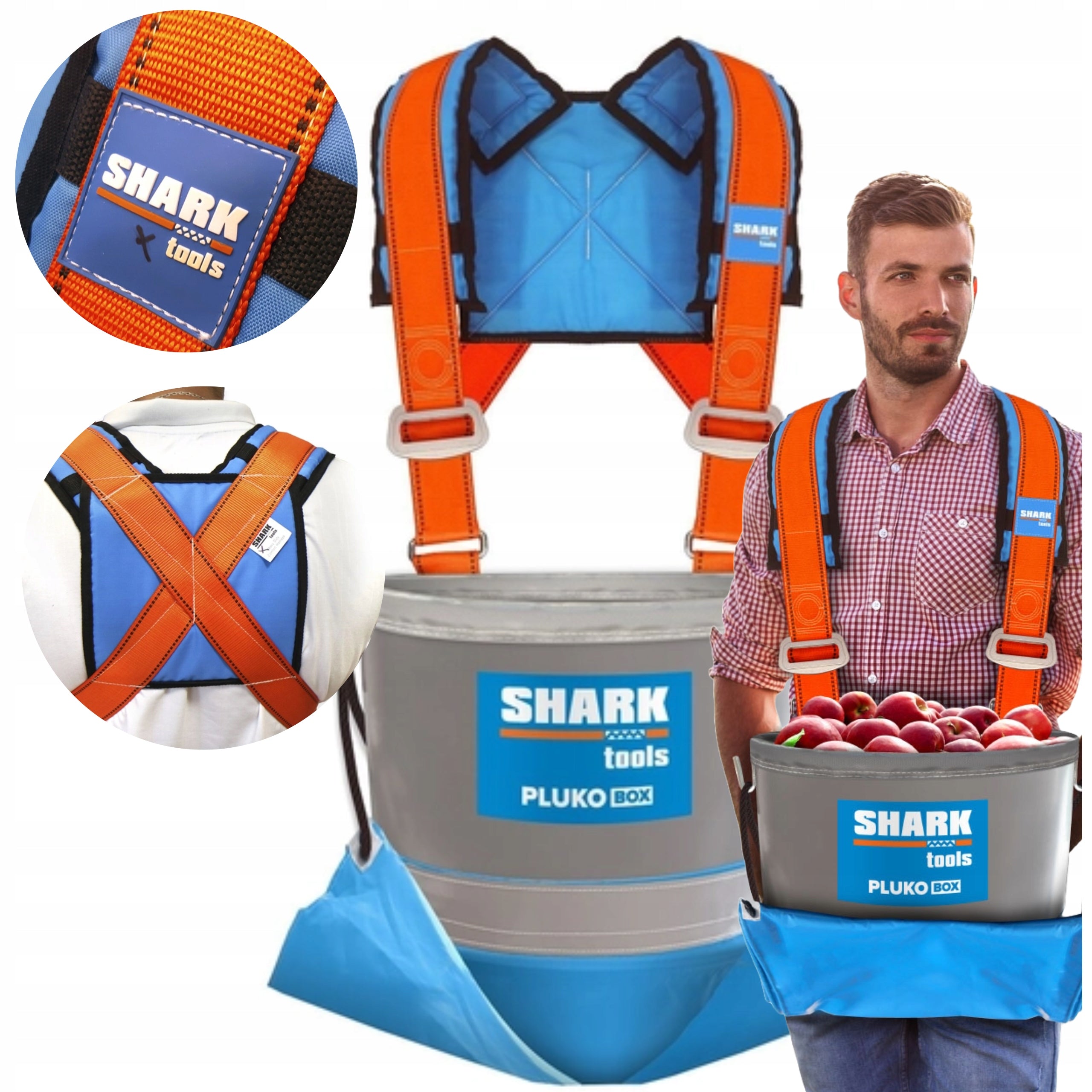 Obstsammelbehälter-Beutel PlukoBag AKV 