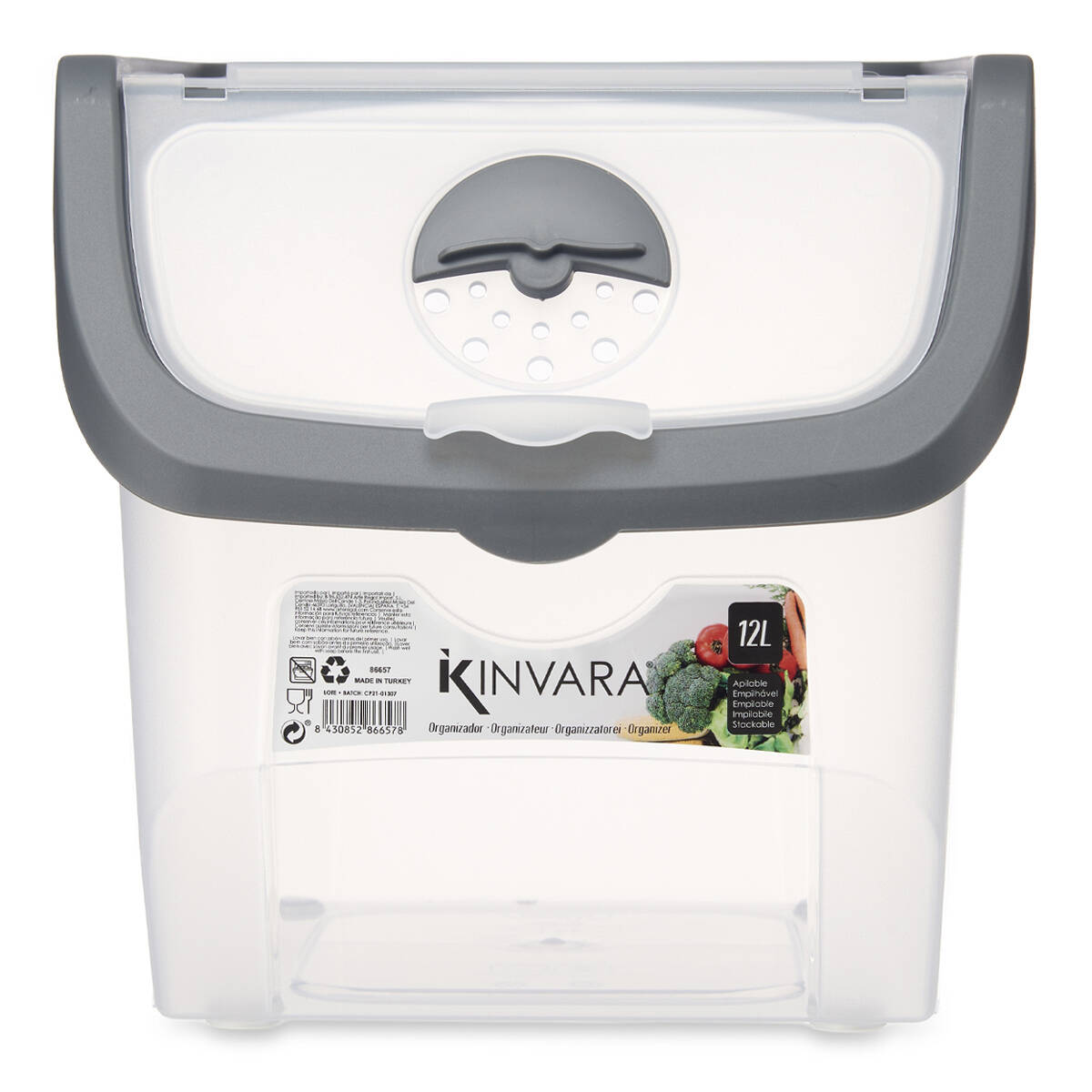 Daržovių dėžutė, 12 l.