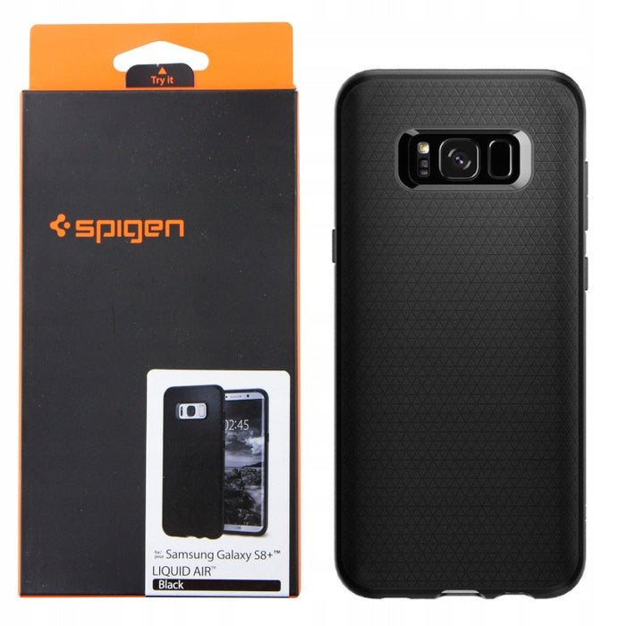 Spigen, skirtas Samsung Galaxy S8 Plus, Juoda