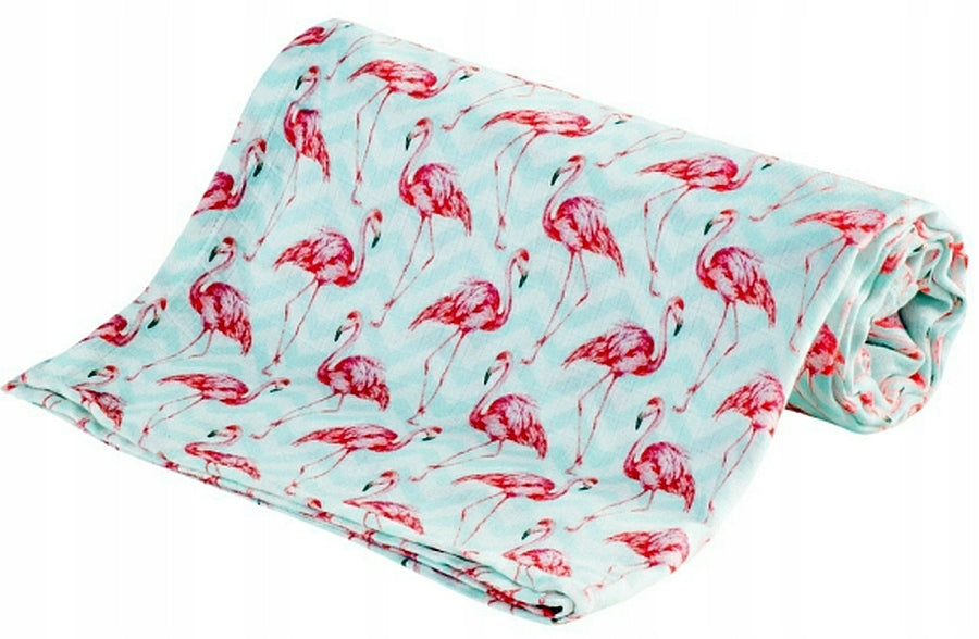 POLAND BAMBOO DIAPER 30x30 100% 170g FLAMINGO