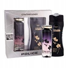 POLICE Dark Woman EDT 100ml + shower gel OUTLET!
