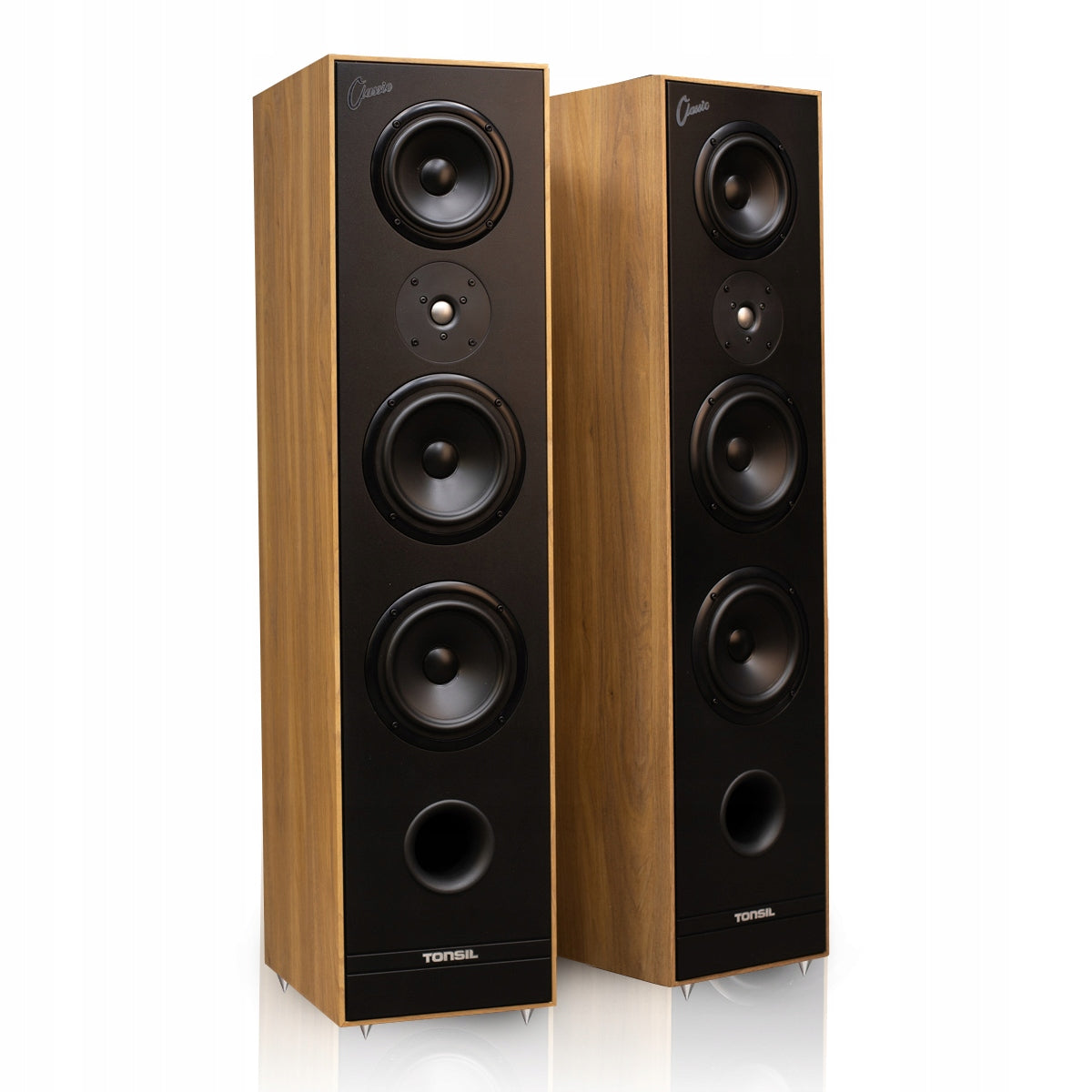 POLISH Floor Columns TONSIL MAESTRO CLASSIC Natural Oak STEREO Pair EAN (GTIN) 5904209575565