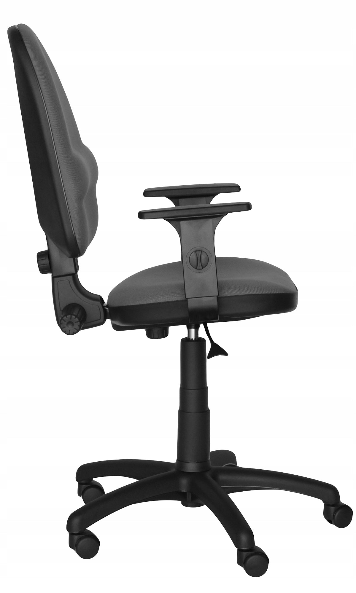 POLISH office chair adjustable swivel Bravo C11 black Nowy Styl Furniture depth 65 cm