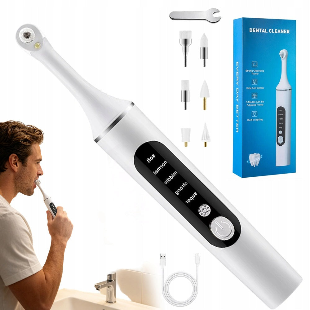 POLISHING BRUSH 6 INTERCHANGEABLE HEADS 5 WATERPROOF MODES